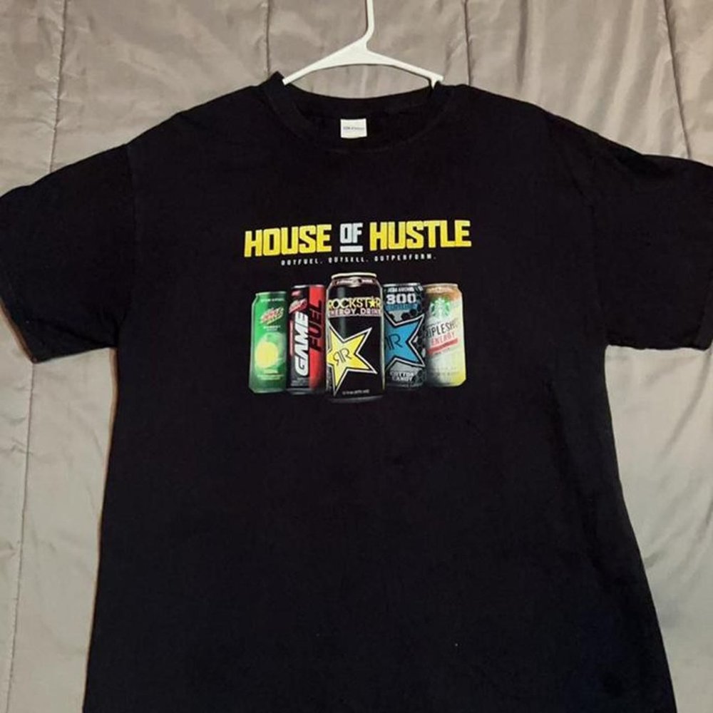 Vintage House of Hustle Energy drinks Tee shirt